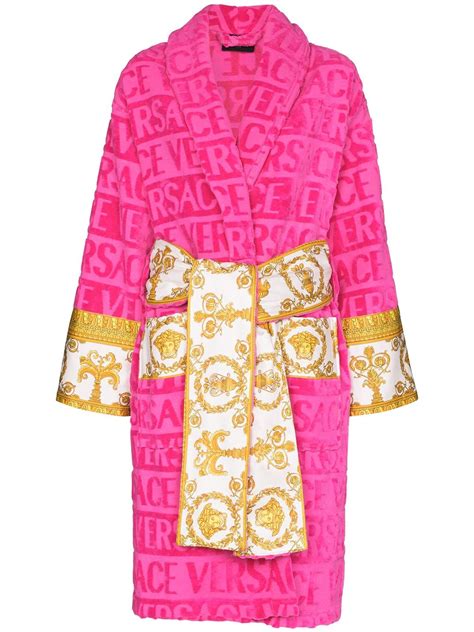 versace robes at versace hotel|Versace bath robes for women.